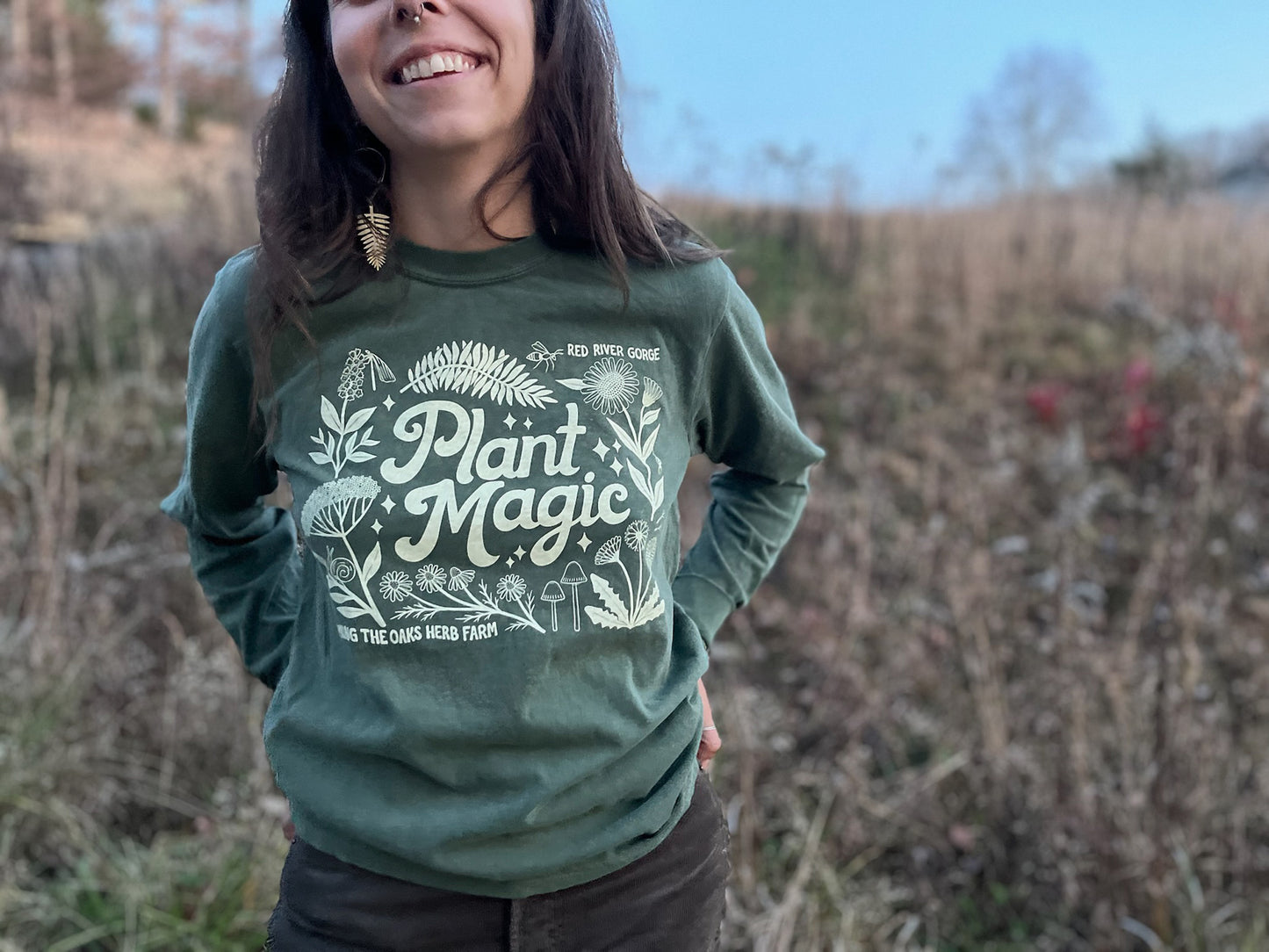 Plant Magic Long Sleeve Tee