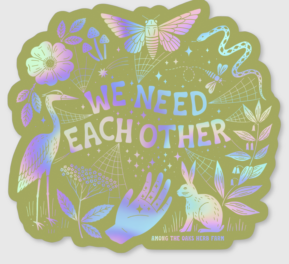 We Need Each Other Sticker