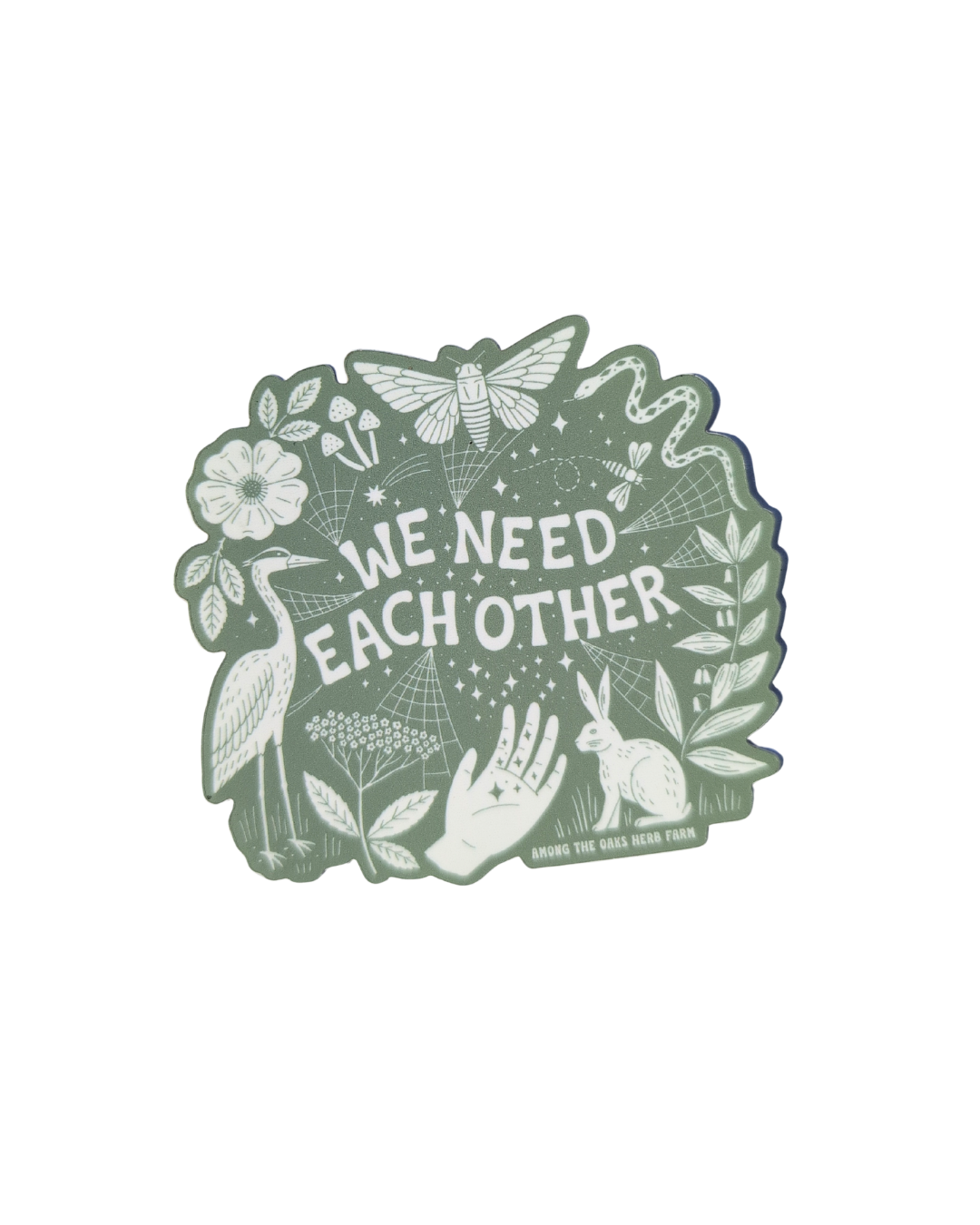 We Need Each Other Sticker (three color options)