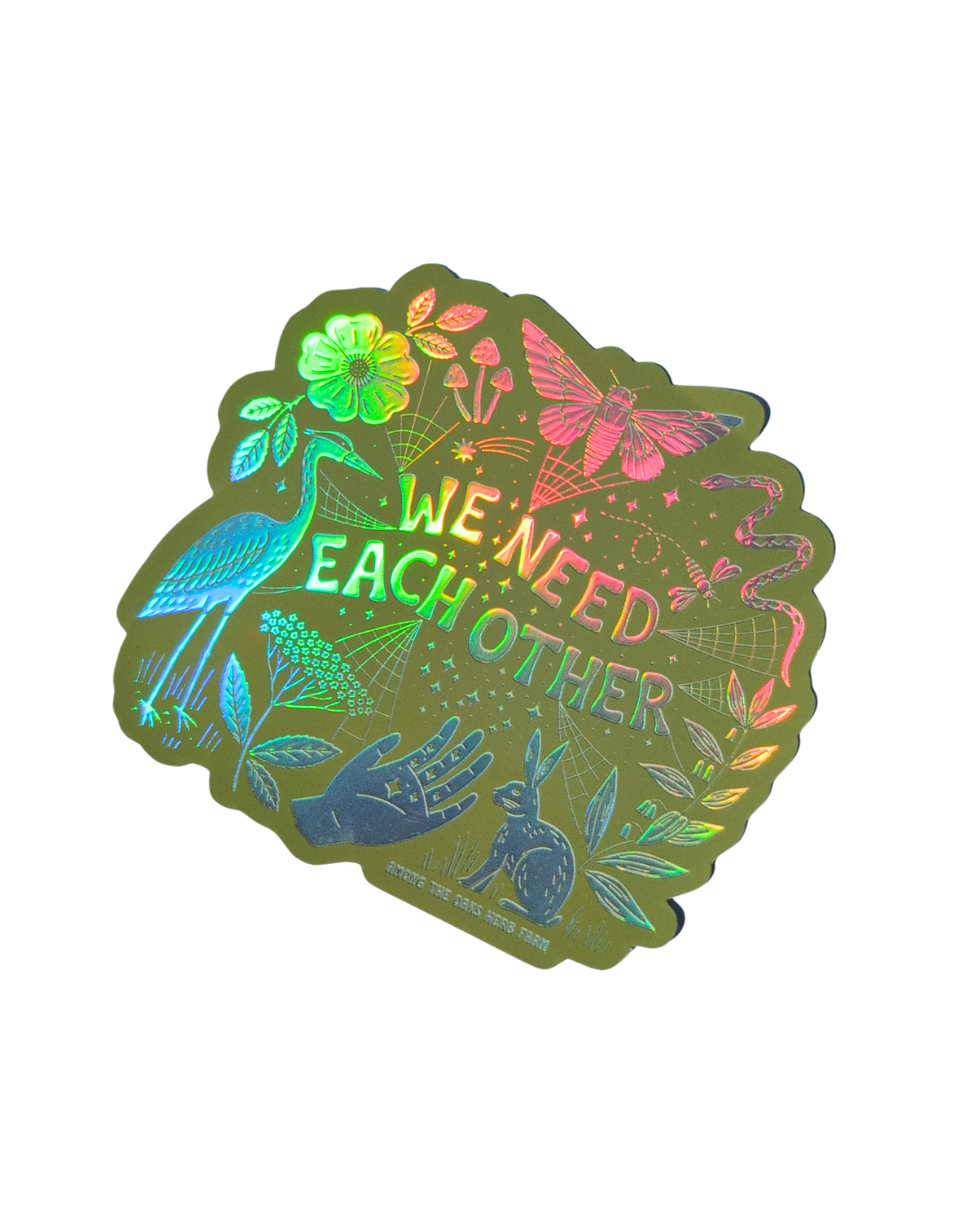We Need Each Other Sticker (three color options)