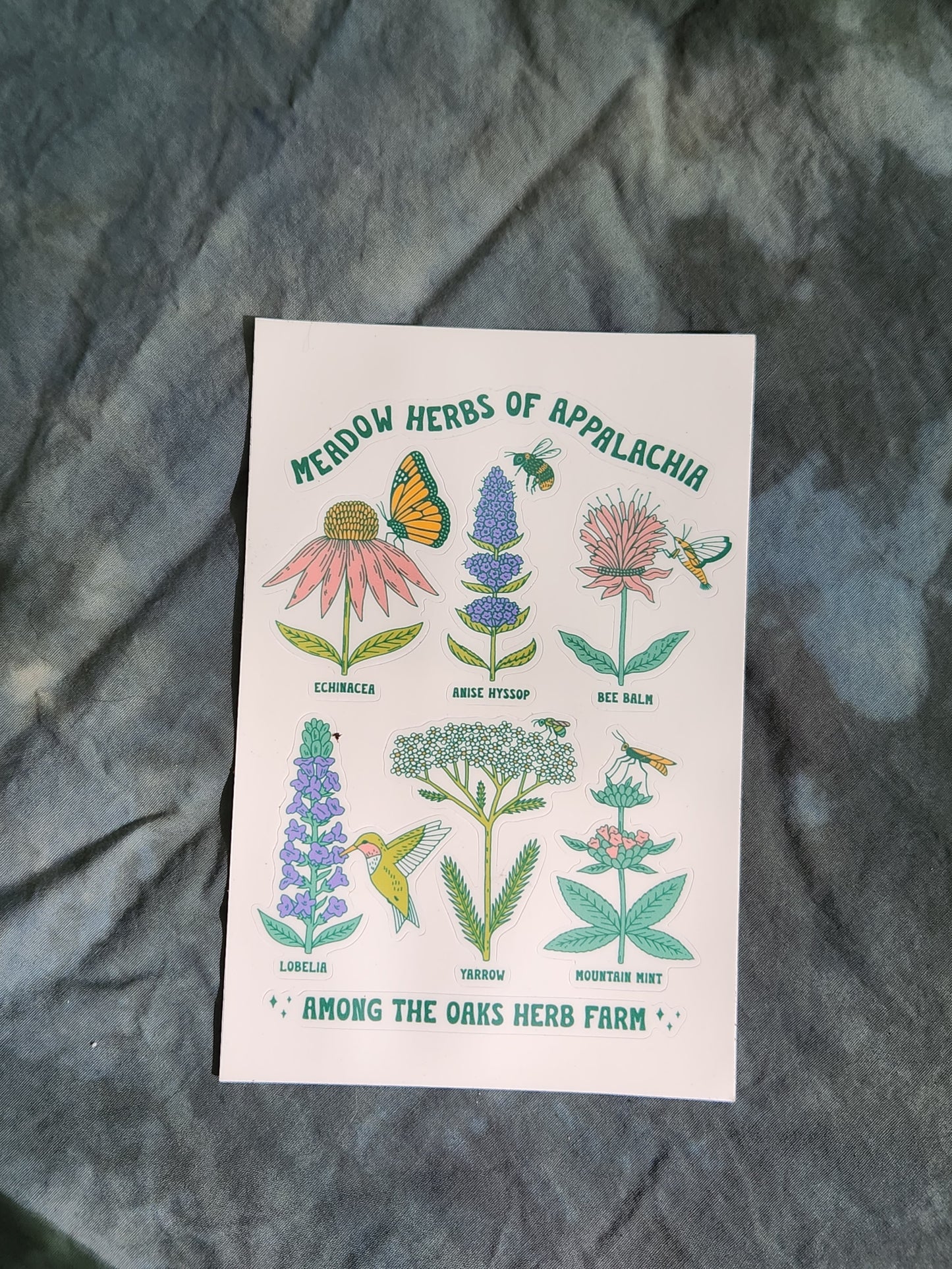 Meadow Herbs Sticker Sheet