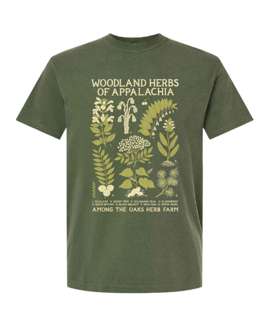 Woodland Herbs of Appalachia Tee
