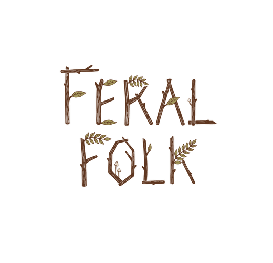 Feral Folk Sticker