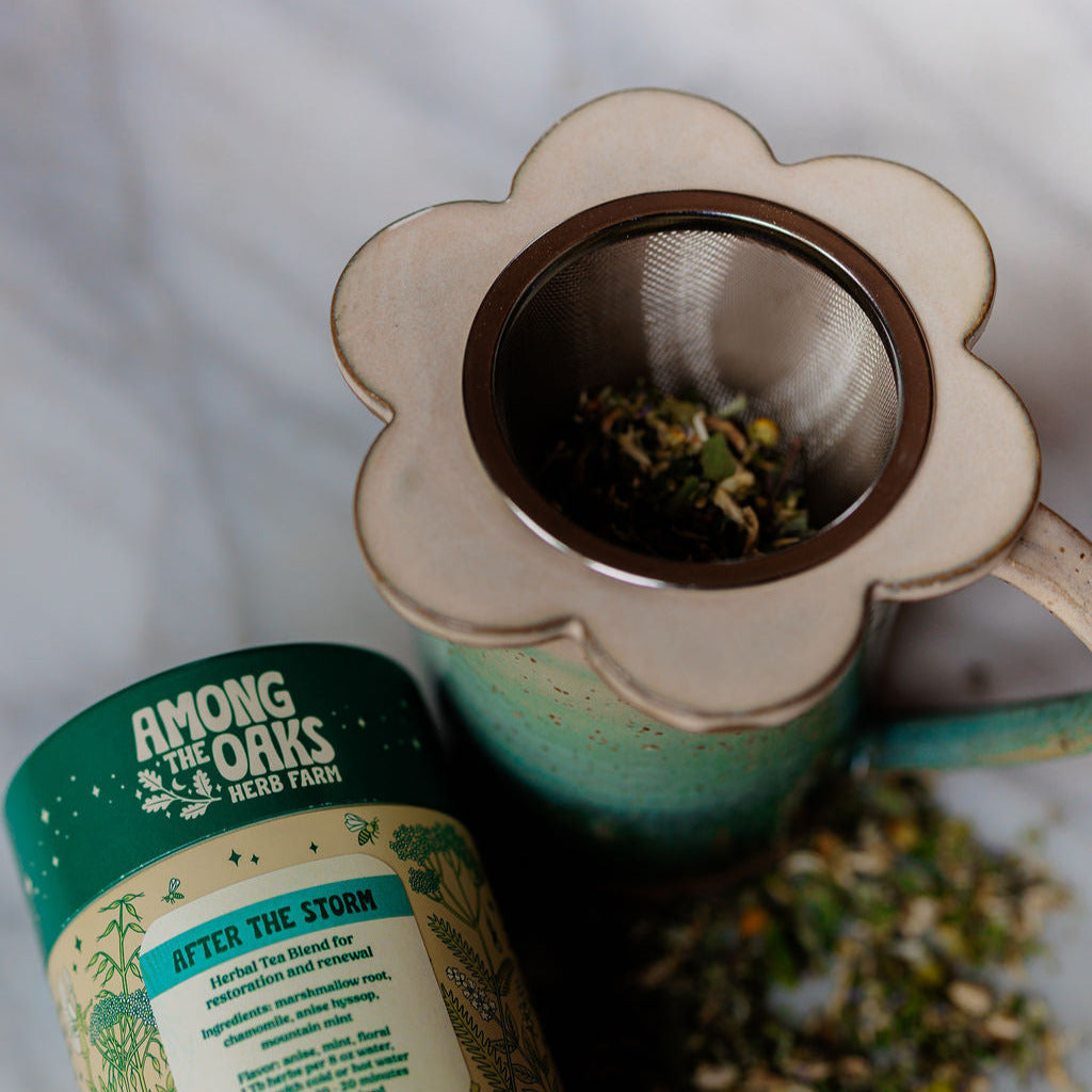 Flower Power Tea Strainer