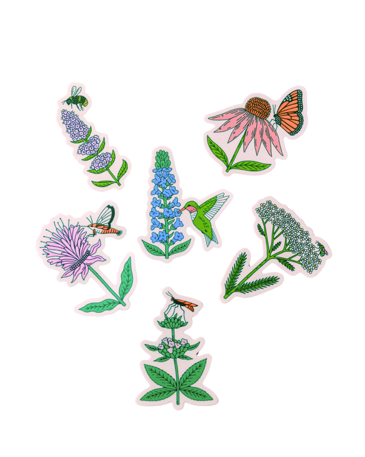 Meadow Herbs Stickers