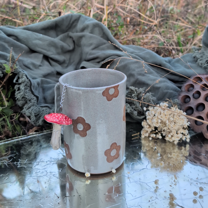 Tea Ball with Charm