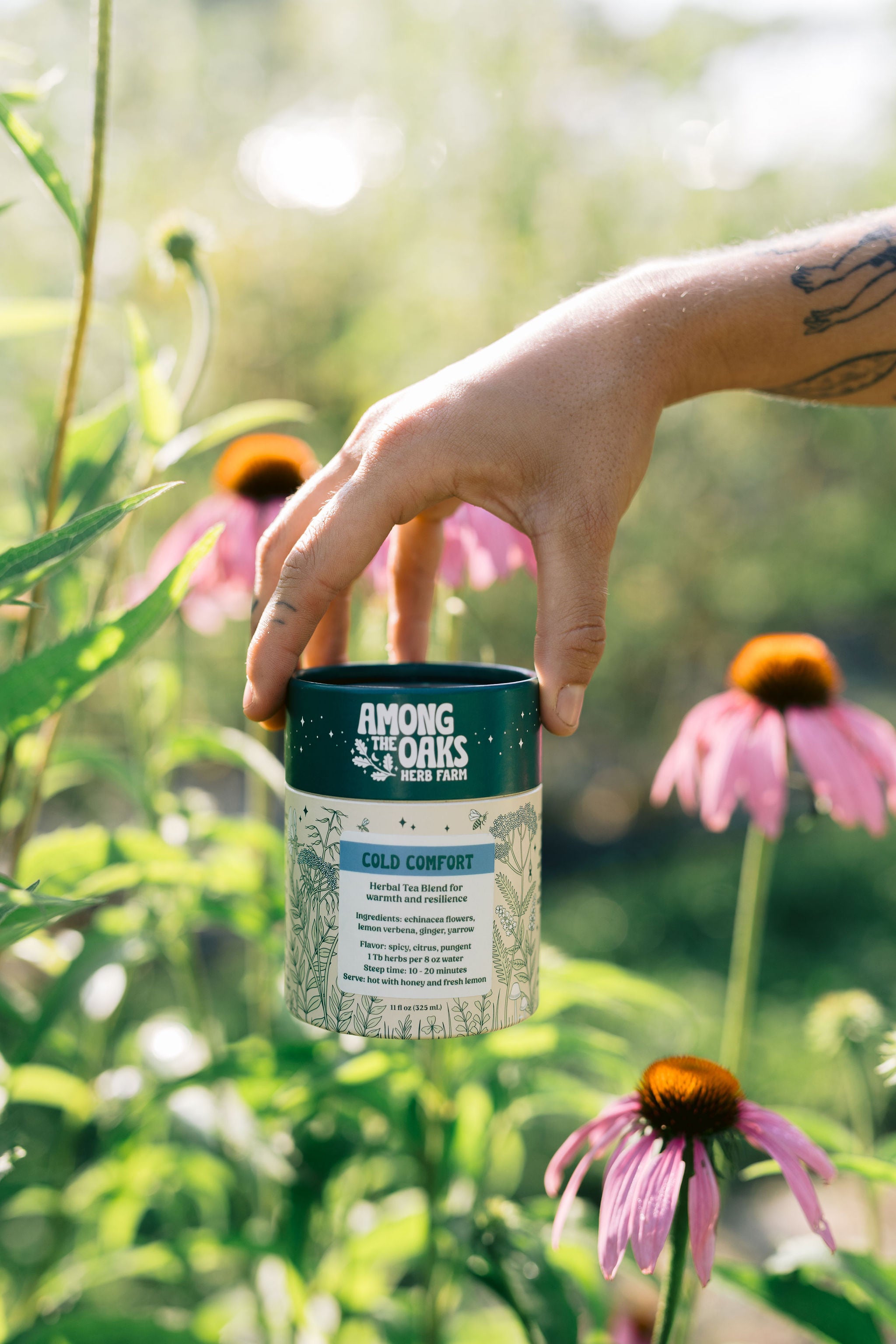 Cold Comfort Tea – Among the Oaks Herb Farm
