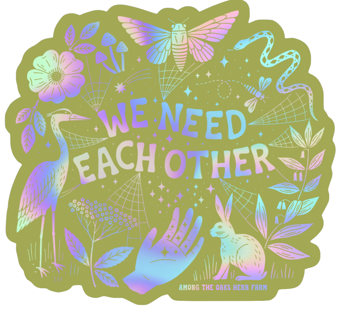 We Need Each Other Sticker